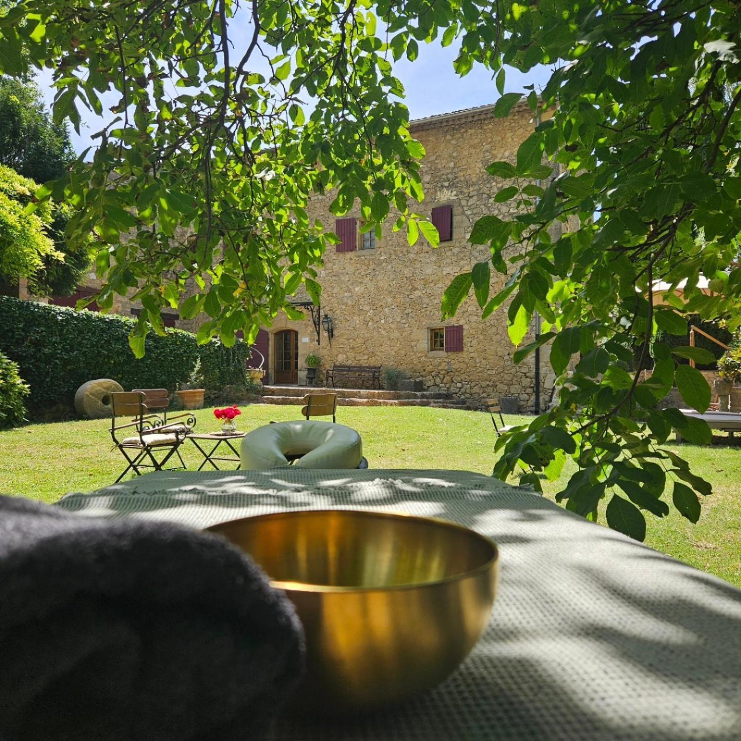 Bed and Breakfast Le Vieux Moulin De Jouques Exterior foto